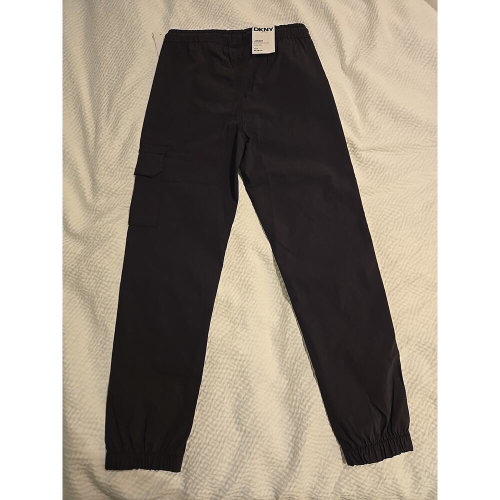 DKNY BOYS STRETCH‎ TECH PULL ON CARGO PANTS SIZE M (10/12) - Picture 2 of 5